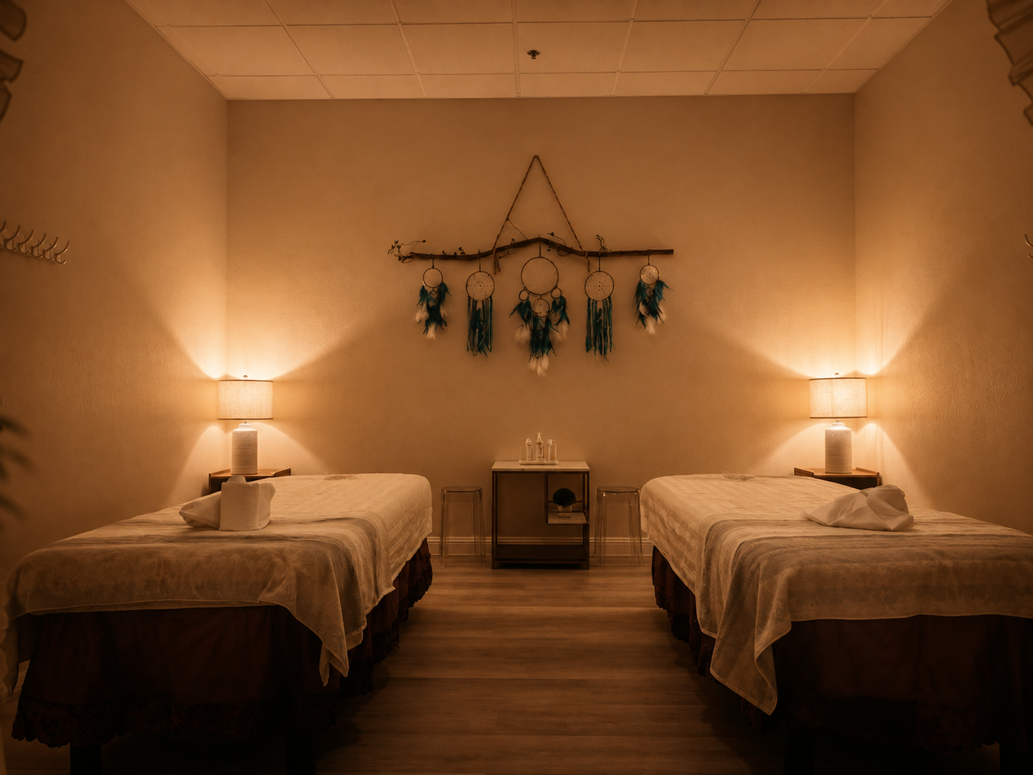 Reiki Massage couples treatment room
